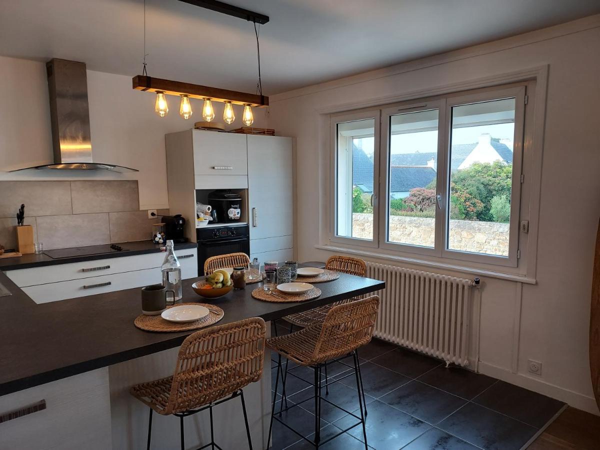 Maison Au Coeur Du Bourg, Plages A Pied 普卢加斯努 外观 照片