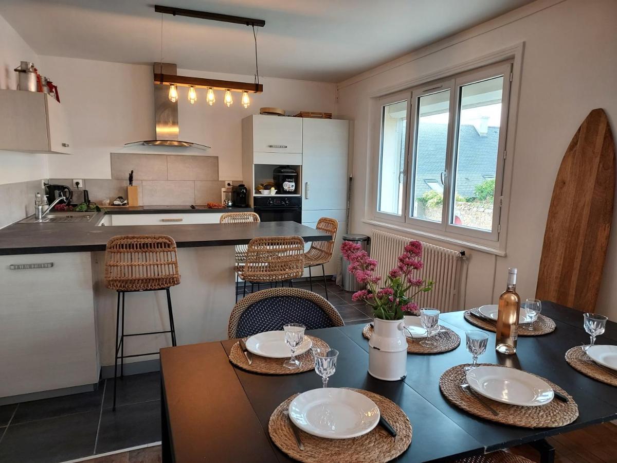 Maison Au Coeur Du Bourg, Plages A Pied 普卢加斯努 外观 照片